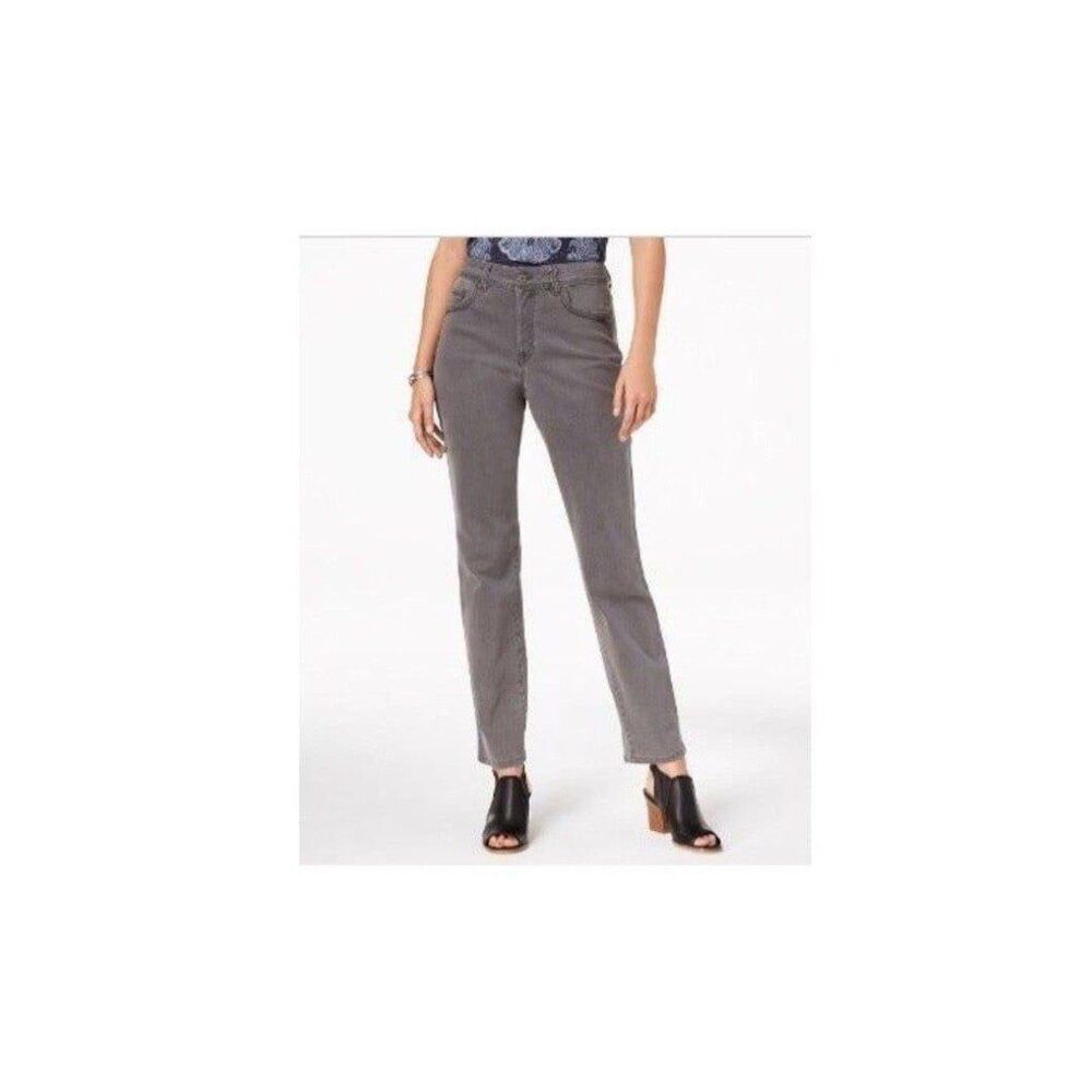 Womens Style and Co Straight High Rise Size 12 New